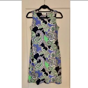 Jude Connally sleeveless shift dress